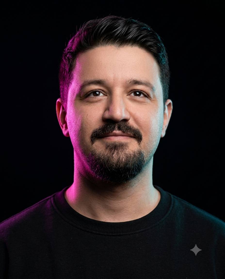 Portrait of Shahram SaebNejad